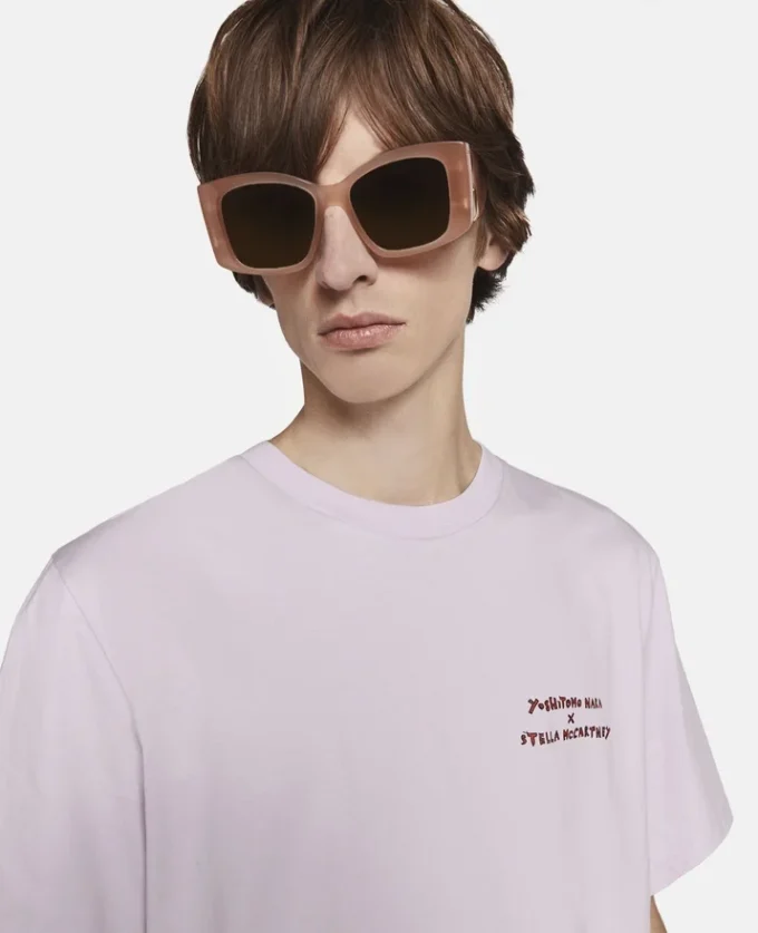 Twins II-tryckt T-shirt