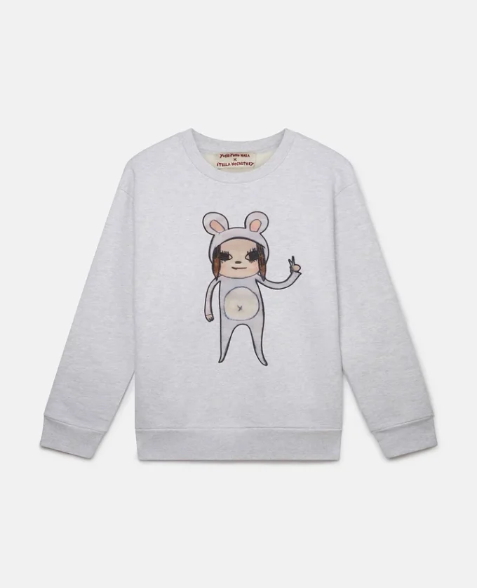 Untitled Bunny Girl broderad tröja