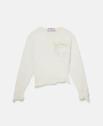 Upset Kitty Crochet Patch Jumper