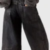 Vaxade jeans med raka ben