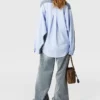 Vintage-tvättade jeans med vida ben Vintage-tvättade jeans med vida ben
