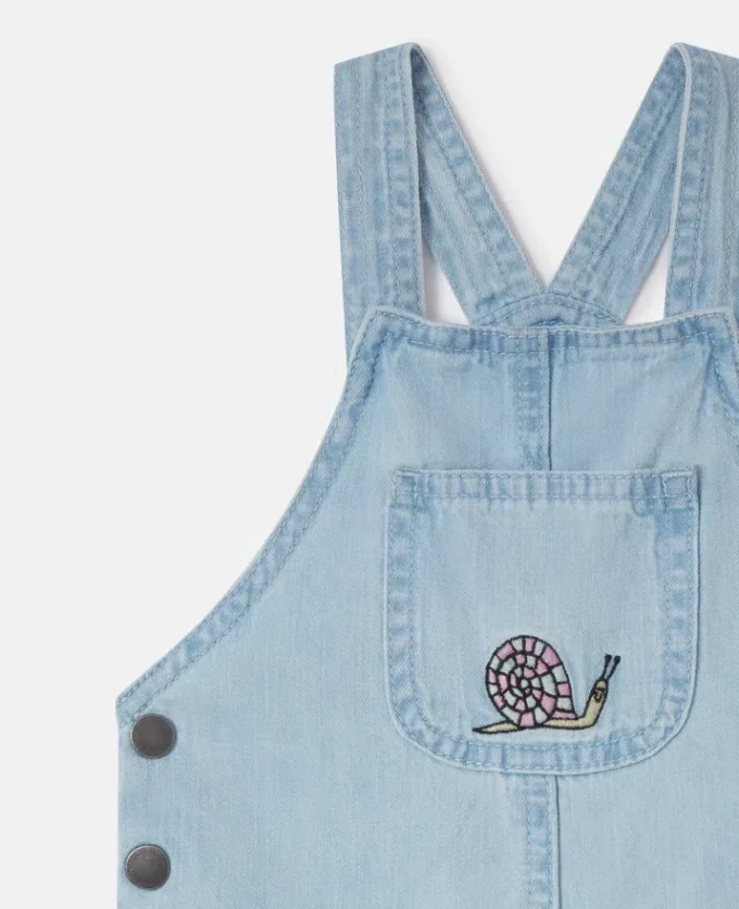 Woodland Friends Denim Dungarees