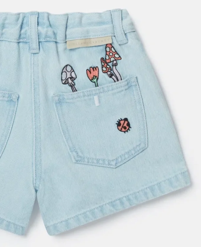 Woodland Friends denimshorts Woodland Friends denimshorts