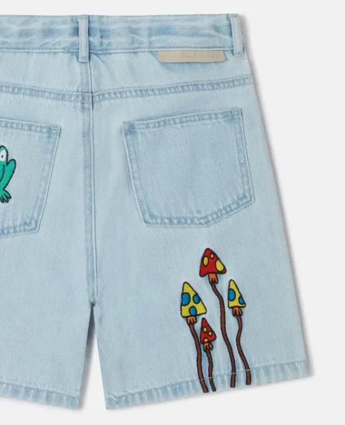 Woodland Friends denimshorts Woodland Friends denimshorts