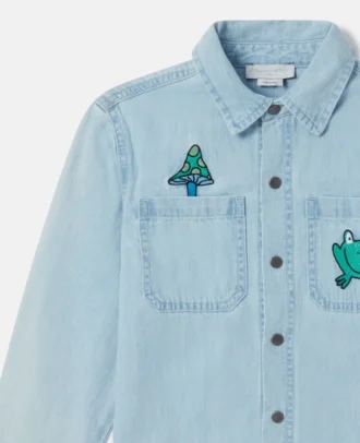 Woodland Friends denimskjorta