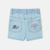 Woodland Friends elastiska jeansshorts