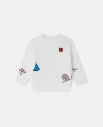 Woodland Friends tröja med rund hals