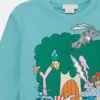 Woodland Friends tröja med rund hals Woodland Friends tröja med rund hals